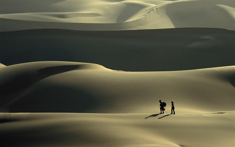 Traversée des dunes, Debra Kellner © Yellow Korner