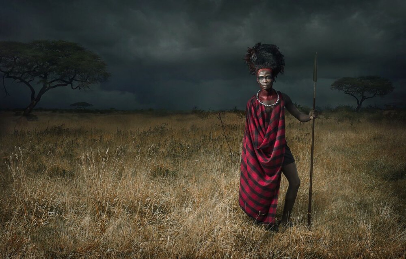 Lee Howell, Maasai, Before the Storm © Yellow Korner