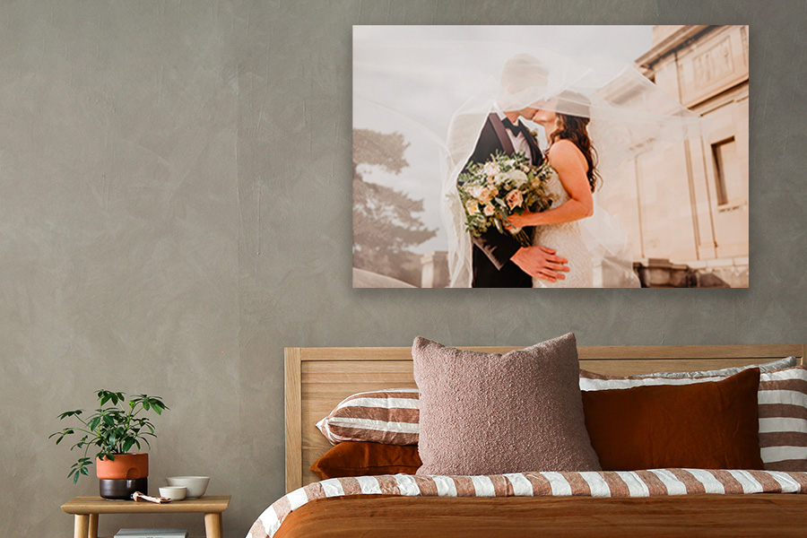Support for printing your wedding photos 