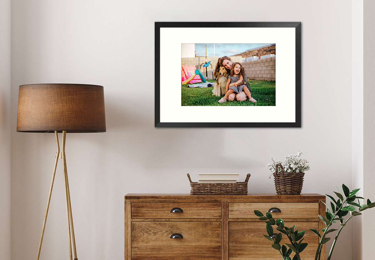 Print your family photos in Gallery frame 