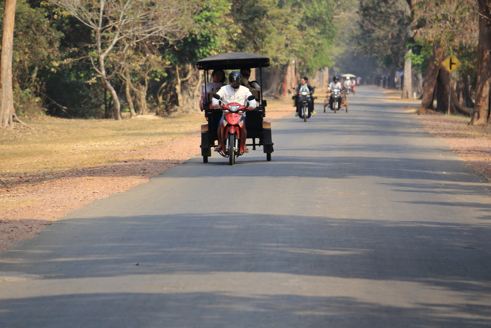 Temple Road 2 - Siem Reap - Cambodge
