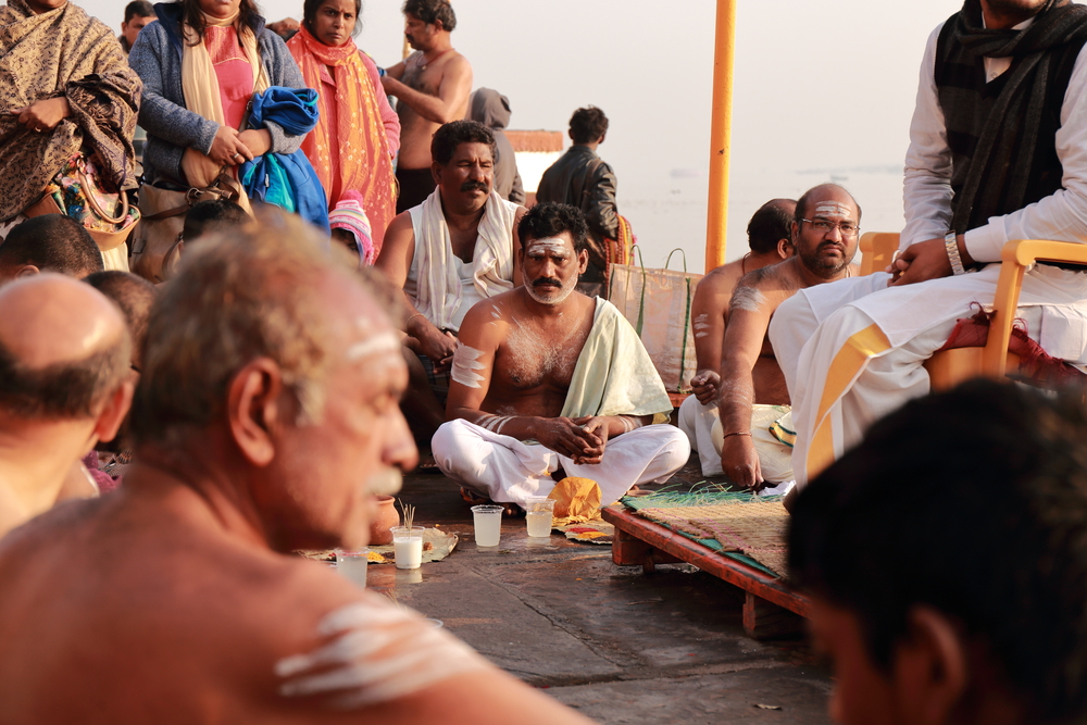 Brahmane - Bénarès Varanasi - Uttar Pradesh - Inde