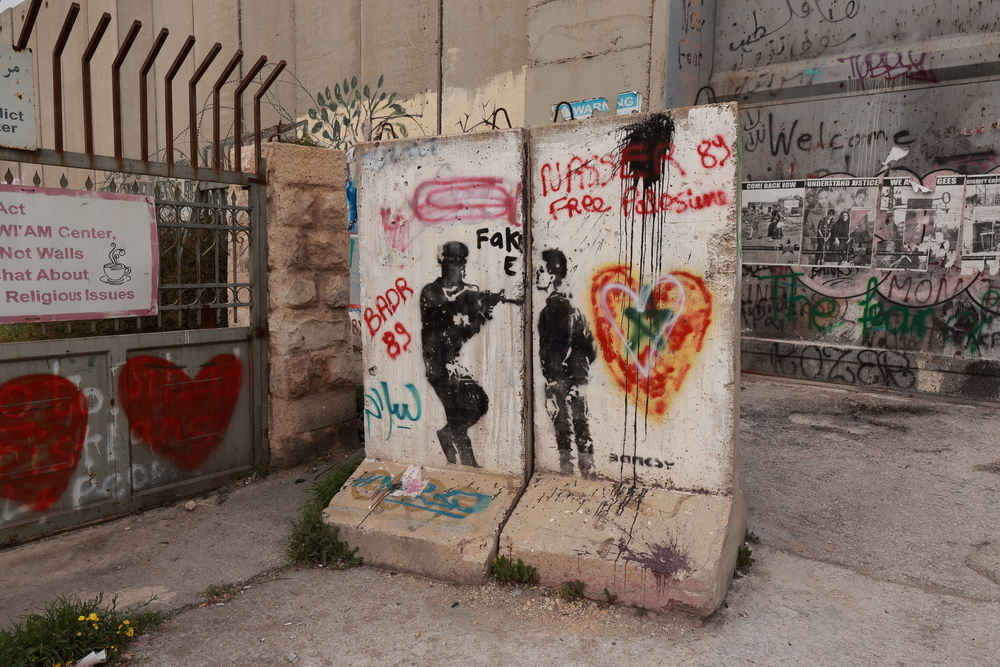 Freedom of Expression at the Border 1 - Bethlehéem - Palestine
