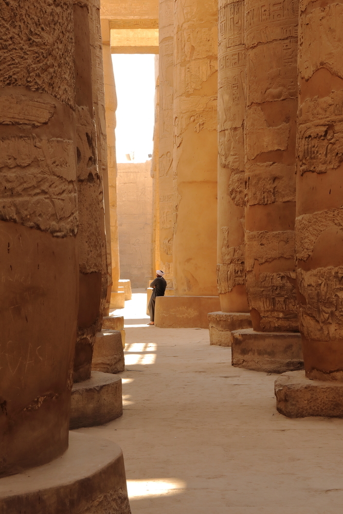 Pillar Hall in Karnak Temple - Karnak - Luxor - Egypte