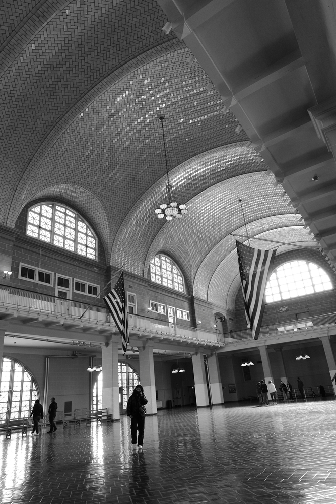 Ellis Island Hall - Manhattan - New York