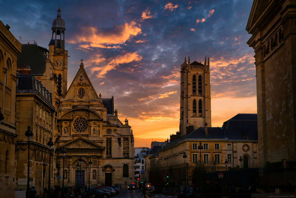 Paris, Panthéon, Eglise saint-Etienne du Mont