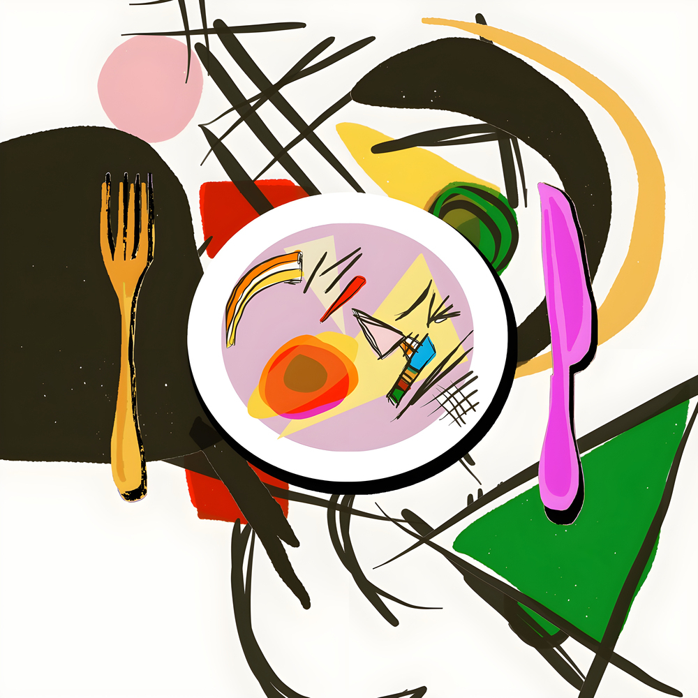 Kandinsky inspired - NFT Boutique - by Adam RATTIGAN