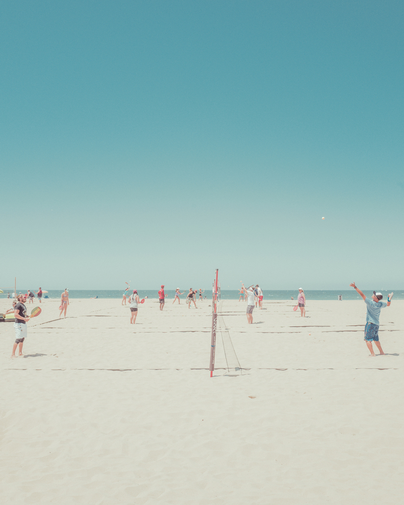 Beach Tennis, Hermosa Beach, CA