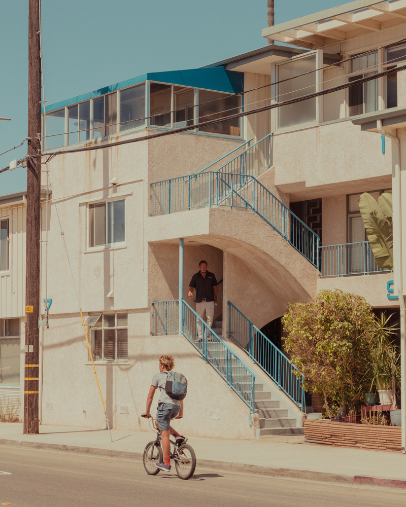Boy's Biking, Long Beach, CA