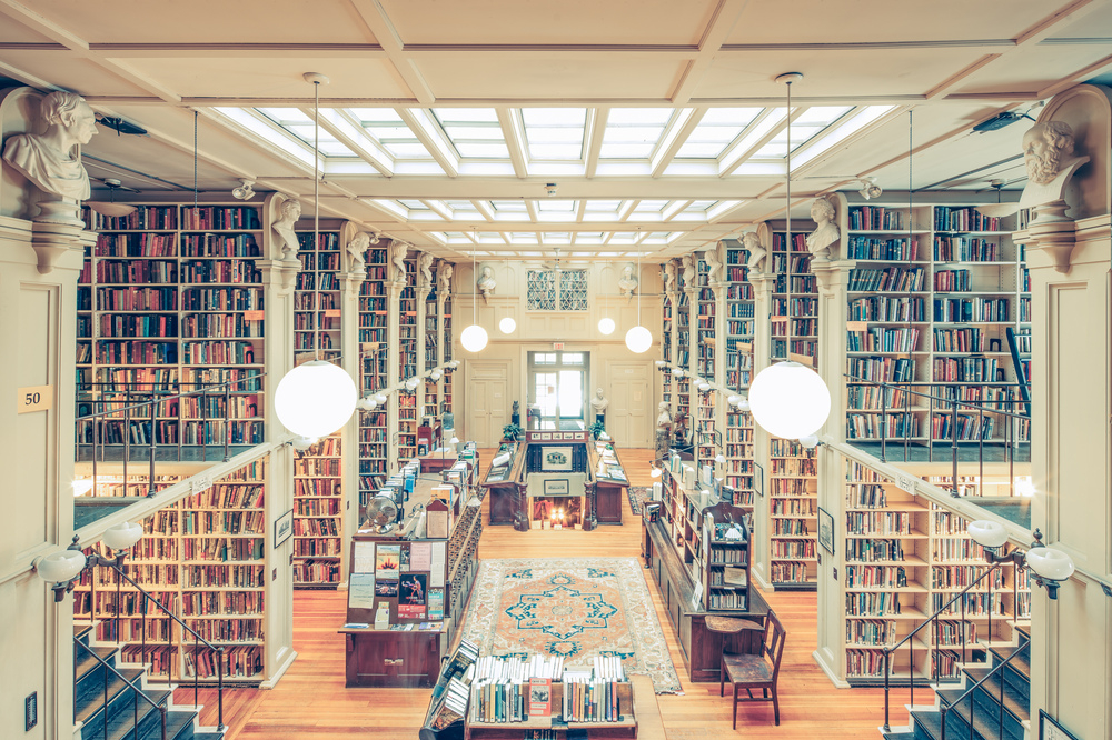 The Providence Athenaeum Library, Rode Island