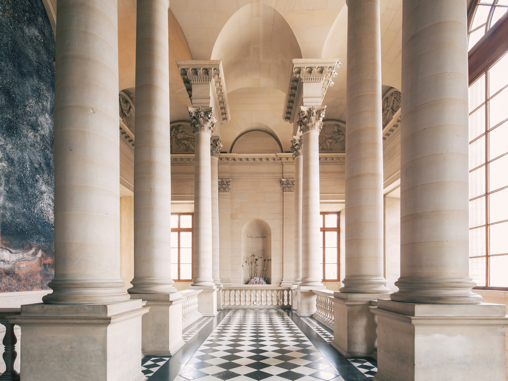 Musée du Louvre, L'escalier Nord de la colonnade