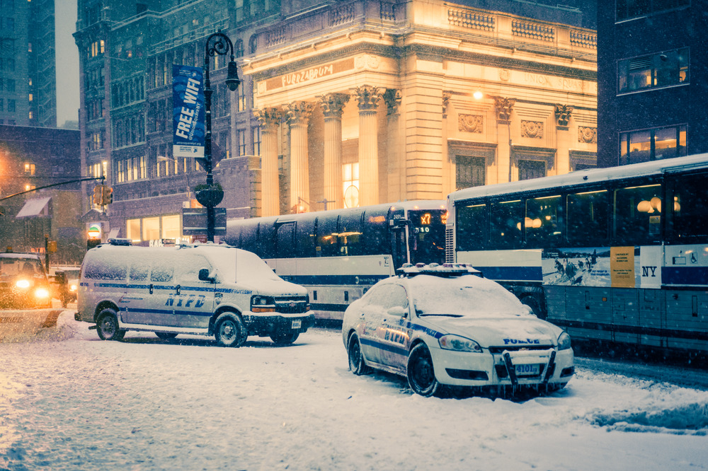 Union Square - Velvet Snow, NYC