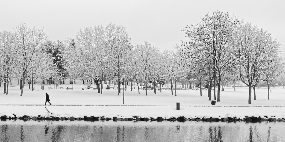 Prendre l'air - Noir & Blanc 