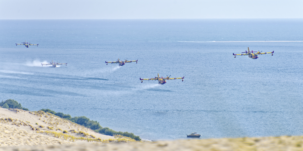 À l'assaut des feux - De la Dune au Bassin