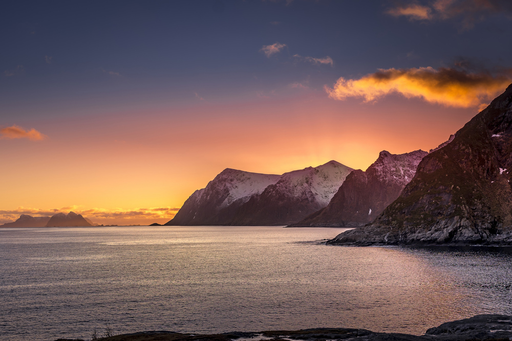 Golden Sunset at A